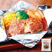 鉄板焼チーズインハンバーグ 130g