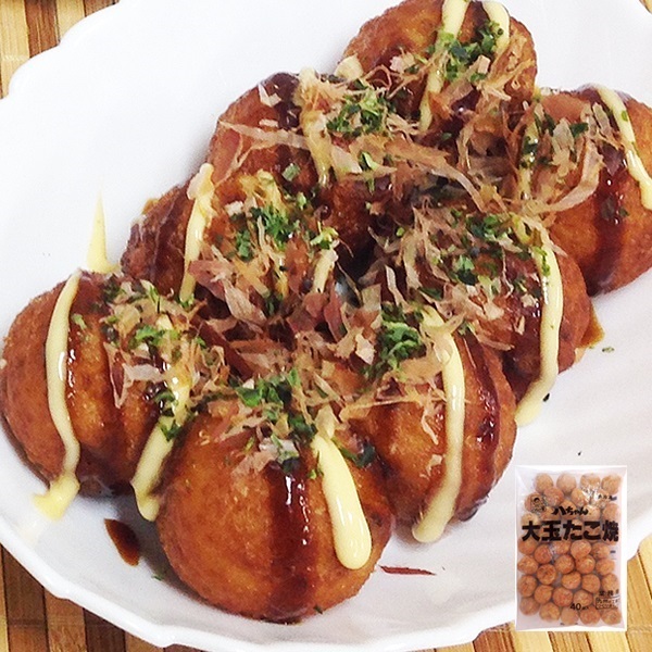 八ちゃんの大玉たこ焼 40個