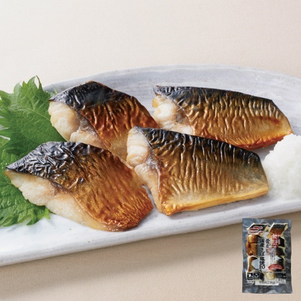 便利な骨なし国産さば塩焼 200g