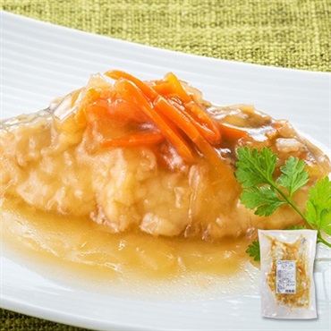 やわらか煮魚白身魚の野菜あんかけ 300g