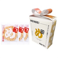 めんべいリボン(橙)ボックス(マヨネーズ味) ２枚×３袋